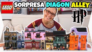 Huge LEGO Harry Potter World – Diagon Alley, Hogwarts, Train & More!