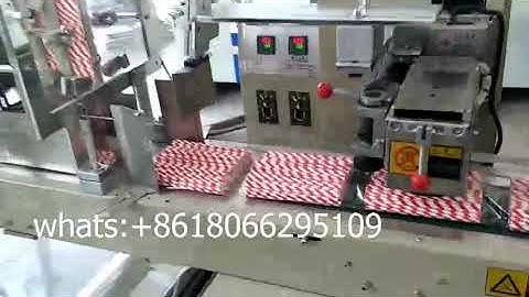 HDXG-6000 High Speed Automatic Multi Paper Drinking Straw Packing Machine