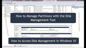 How to Access Disk Management in Windows 10 | How to Manage Partitions with the Disk Management Tool