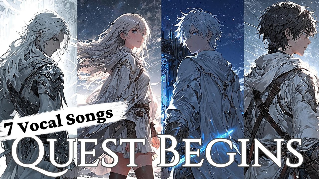 7 Isekai Anime-Style Original Songs⚔️ | Bilingual Lyrics [JP/EN] [ENG Subs] Motivation & Adventure!