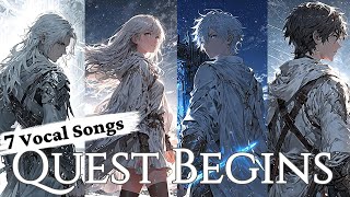 7 Isekai Anime-Style Original Songs⚔️ | Bilingual Lyrics [JP/EN] [ENG Subs] Motivation \u0026 Adventure!