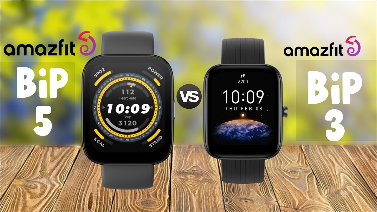 Amazfit Bip 5 Vs Amazfit Bip 3 