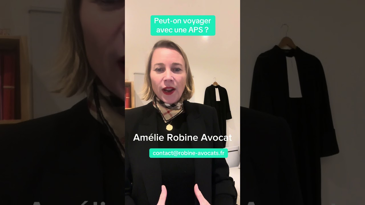 Peut-on voyager avec une APS ?