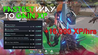 How to Farm XP FAST | Valorant - Fastest Experience Gain