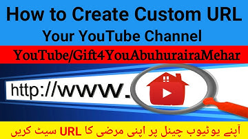 How to Change Custom URL Your YouTube Channel,New Options to Change your YouTube Channel URL 2017