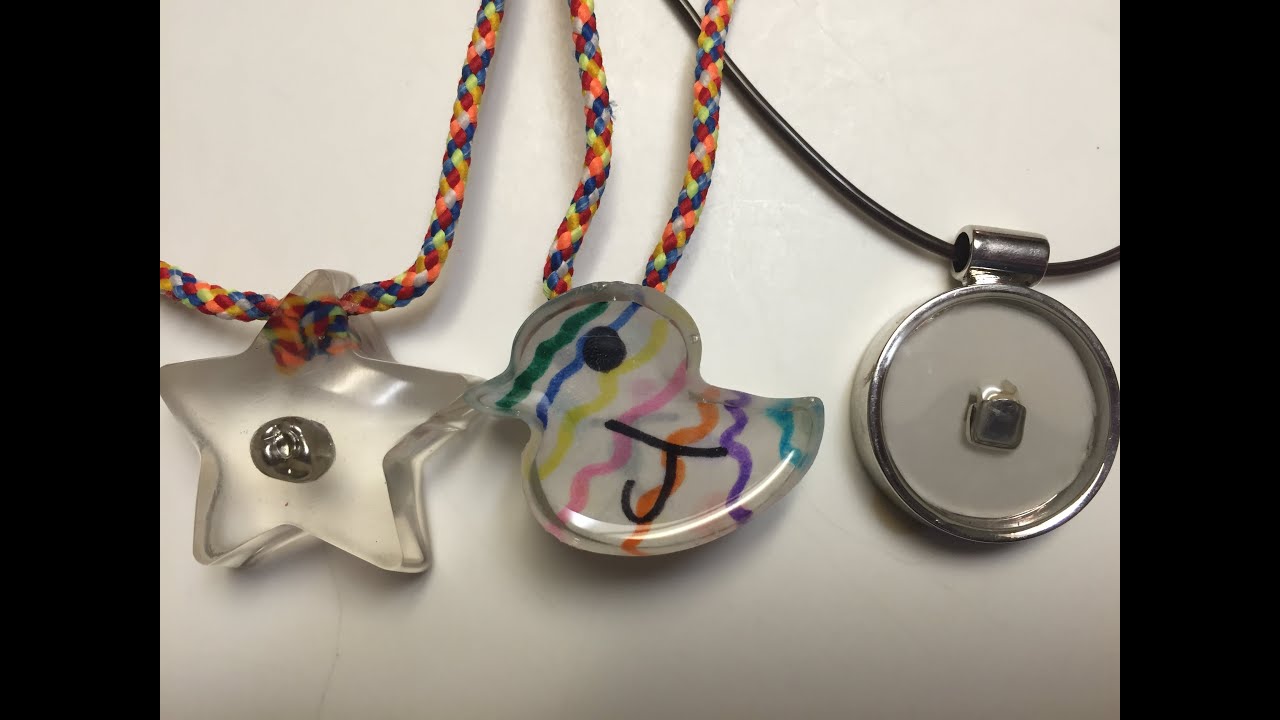 DIY Casting Resin, Epoxy Necklace, pendant YouTube