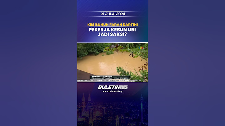 KES BUNUH FARAH KARTINI | Polis Ambil Keterangan Pekerja Kebun Ubi