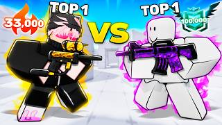 #1 WINSTREAK vs #1 RANKED Player (Roblox Rivals) screenshot 3