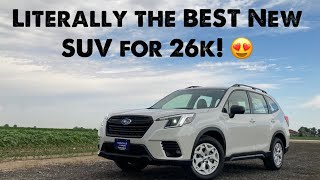 The Best Value in History | 2023 Subaru Forester BASE Review and 0-60.