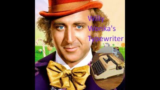 Willy Wonka's Golden Typewriter - Rare Olympia SM3 & SM4 Typewriters