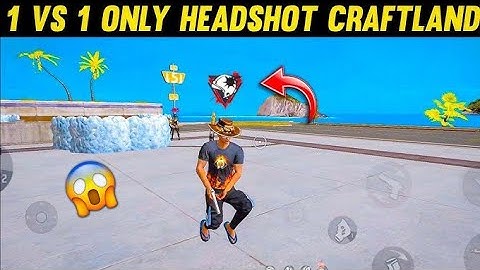 "Free Fire Graflane 1v1 Custom Match | OP Gameplay | Only Headshot Fight | FF Max 1v1 Battle"