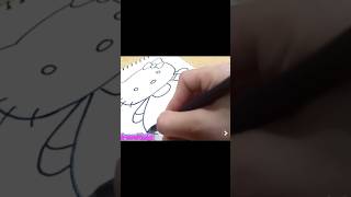 Easy hello kitty drawing in 40 seconds