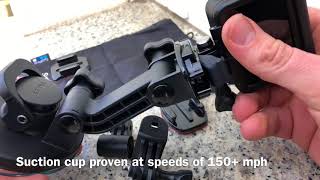 How to assemble GoPro Suction Cup Mount on your car DIY