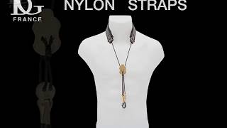 BG SAXOPHONE NYLON STRAPS WITH METAL SNAP HOOK