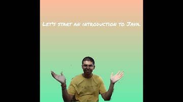 Introduction to java
