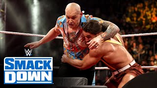 Happy Corbin And Madcap Moss Brawl On The Latest Episode Of Happy Talk Smackdown, April 8, 2022