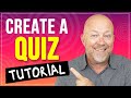 How To Generate Leads with a Simple Quiz (TUTORIAL)
