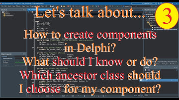 Delphi: Building components in VCL framework - Non-Visual components - 03
