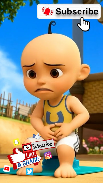 Upin udah kebelet pengen eek malah di dalam celana #upinipin #upinipinselamanya #funny #animasulucu