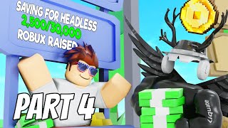 Completing Robux Goals in Pls Donate (HAZEM JOINED..) | Part 4