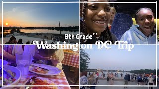 🚎 8th Grade Washington D.C Trip | Pt.1 🍝