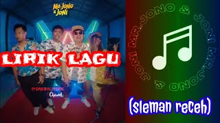 Banyu moto - video lirik _ Sleman receh (Mr.jono \u0026 Joni remix)