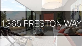 1365 Preston Way video tour