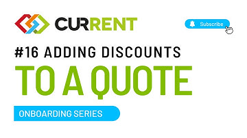 16. Adding Discounts to a Quote