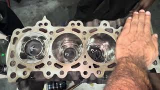 Setting up YD25 Navara D40 piston ring set | beginning of engine rebuild