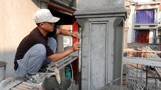 Smart Techniques Building Decorative Concrete Columns With Sand And Cement - Column Step By Step