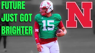 Nebraska Cornhuskers QB Situation Just Took An EXCITING Turn by SMI College Football Show 4,646 views 2 weeks ago 7 minutes, 56 seconds