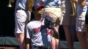 MIN@KC: Santana whiffs 10 over seven strong innings