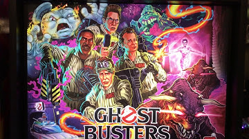 Ghostbusters Pinball Machine Backglass - Translite - Playfield Quick Look - Stern Pinball