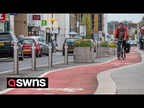 'Most dangerous cycle lane in Britain' - 60 people injured in a year | SWNS