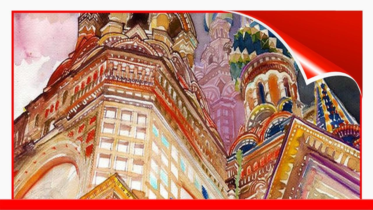 Beautiful Architectural Watercolors By Maja Wronska 🔥