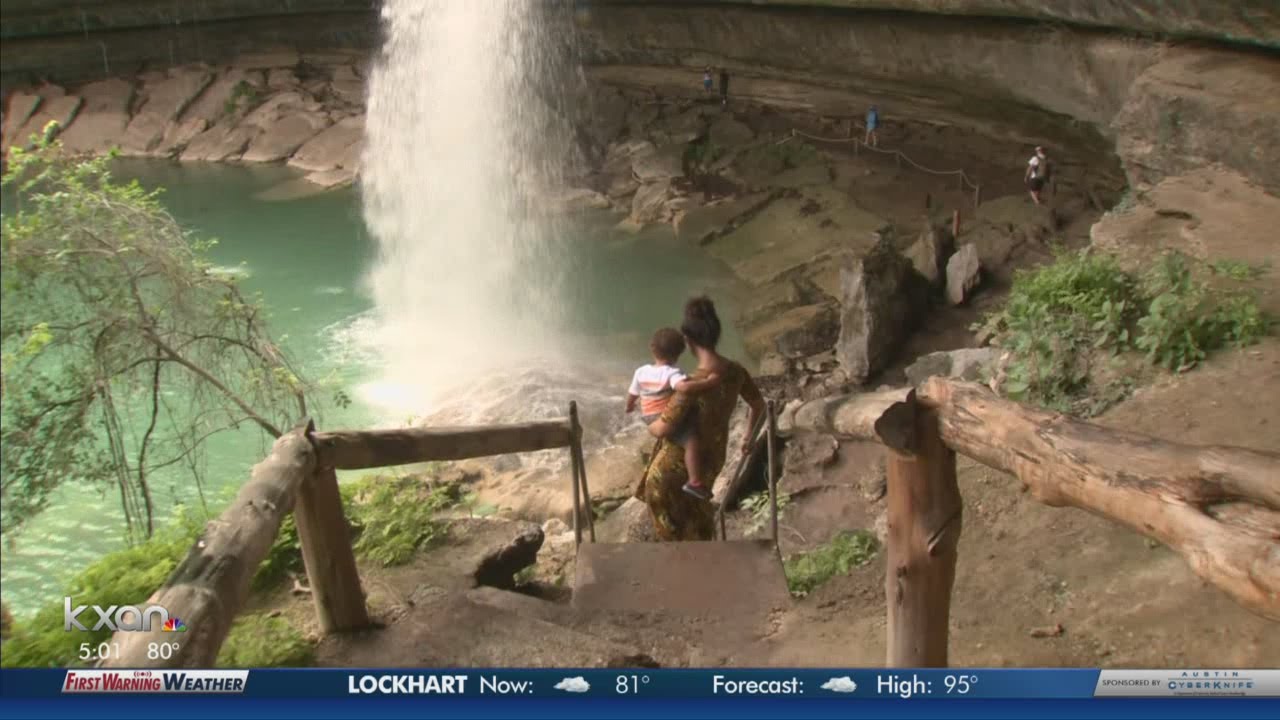 Hamilton Pool promoting swimming safety with free life vests