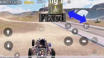 Pubg mobile car exit button problem fixed | pubg mobile 1.1 update | pubg mobile + metro exodous