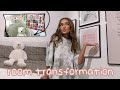 mini bedroom transformation vlog ✨