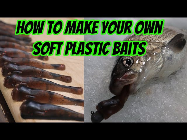 How to make your own soft plastics for Lake Simcoe Whitefish! 