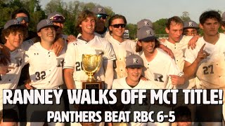 Ranney 6 Red Bank Catholic 5 | Monmouth County Final | Ryan Costello Walk Off RBI Single
