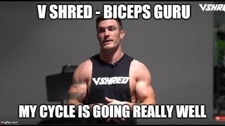 V Shred Shows Us How To Get Bigger Thicker Arms?!!!