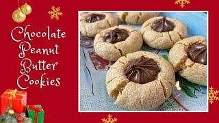 Delicious Chocolate Peanut Butter Cookies Recipe | Easy Christmas Cookies 2021