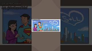 Superman e Lois Lane #dublador #memes #comic #superman