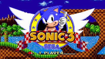 Sonic 3 A.I.R: Sonic 1 Edition ● Green Hill And Marble ( Mod )
