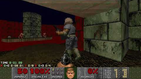 Ultimate Doom E3M7 Coop UV-speed TAS in 0:26