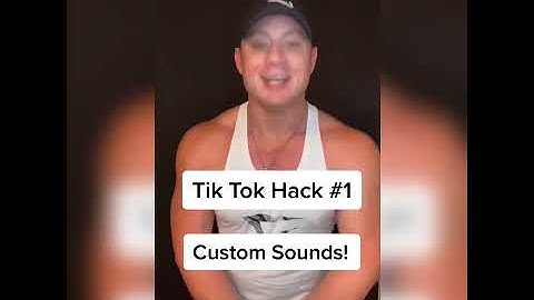 How to create custom sounds on Tik Tok