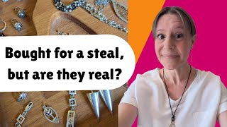 Sterling Silver Jewellery Haul - How to Spot Silver When Shopping Online