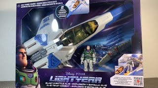 Lightyear 2022 Disney Pixar Blast & Battle XL-15 Spaceship for 4” Figures Mattel Target Toy Review