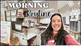 MORNING ROUTINE AT SCHOOL | 2nd grade teacher
