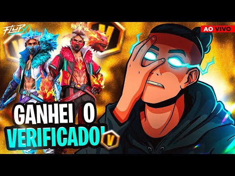 💙 FREE FIRE - AO VIVO 💙 VOU GANHAR O BANNER ANGELICAL? 💙 FLUPY